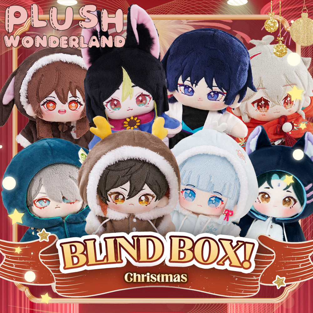 【Blind Box】PLUSH WONDERLAND Genshin Impact 20CM Doll With Clothes Blind Box