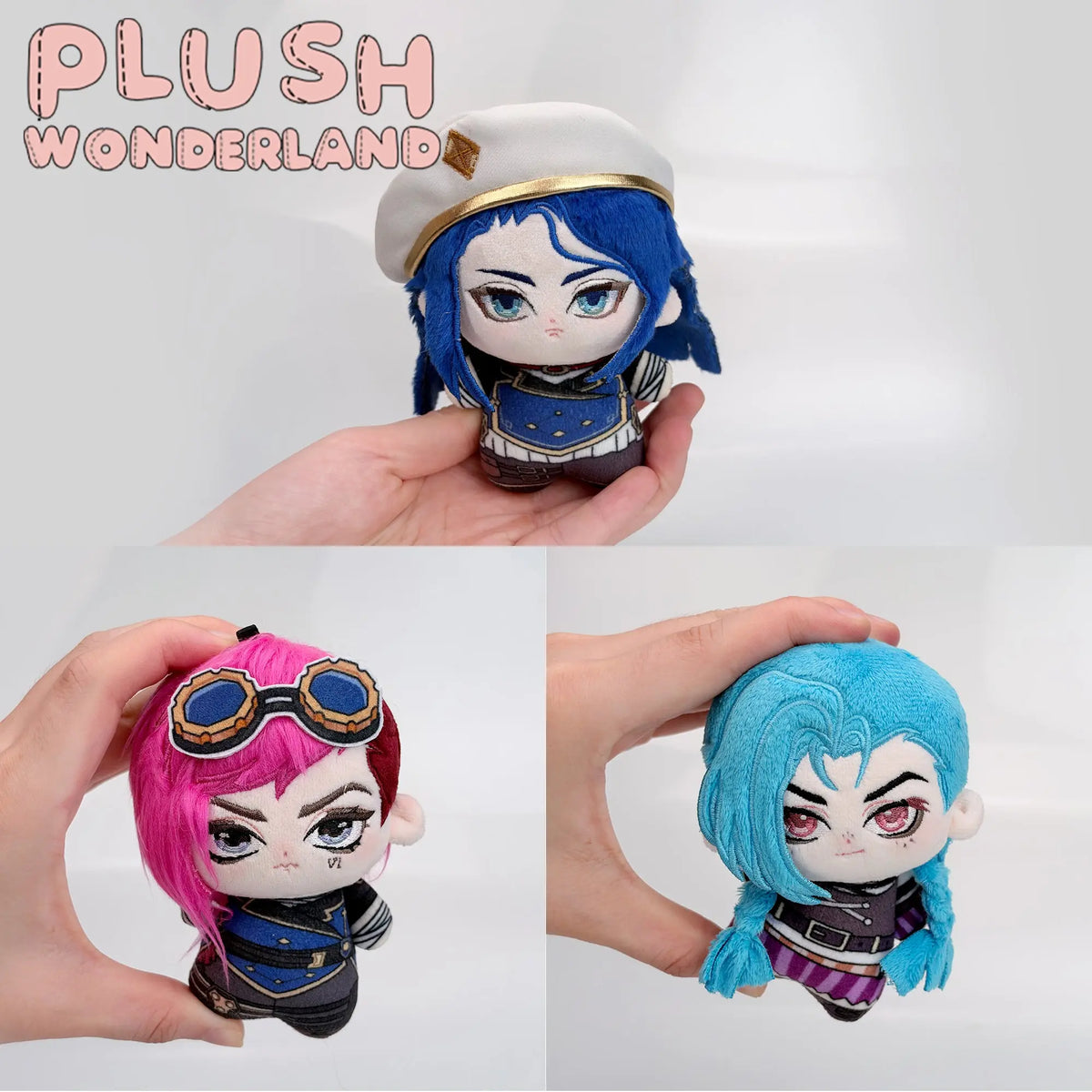 【PRESALE】PLUSH WONDERLAND Pitaya Puppy/Cupcake Queen/Blue Bomb 10CM Doll Pendant Keychain FANMADE