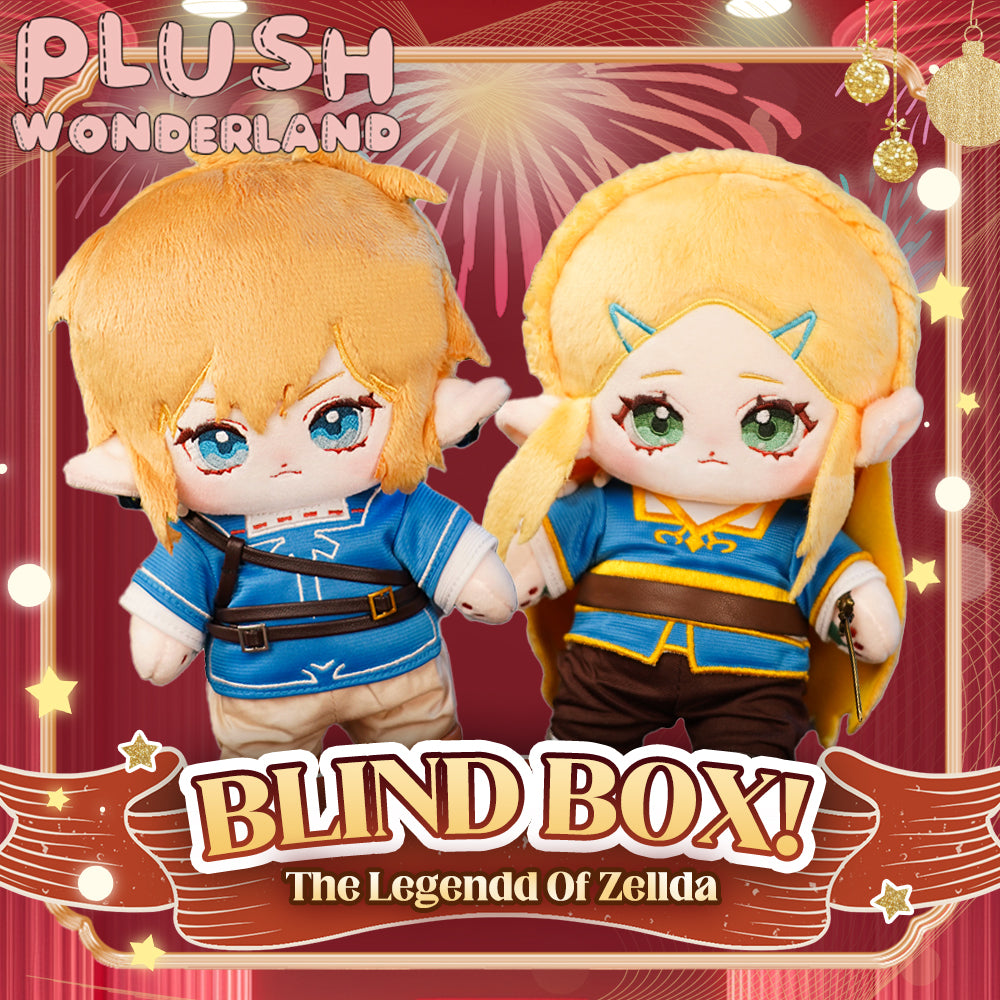 【Blind Box】PLUSH WONDERLAND The Legendd Of Zellda 20CM Doll With Clothes Blind Box