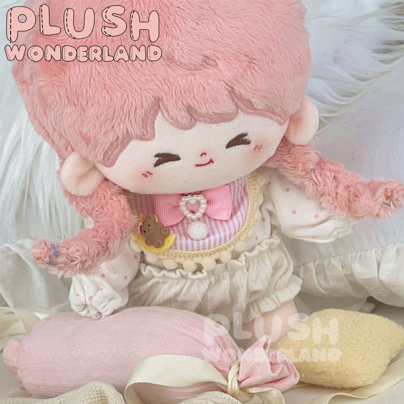 【IN STOCK】PLUSH WONDERLAND Cute Bib Plushies Cotton Doll Clothes 20CM