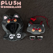 Load image into Gallery viewer, 【IN STOCK】PLUSH WONDERLAND Doll Clothes 20CM Halloween Black Cat/ Ghost/ Pumpkin Cloak White Orange Black
