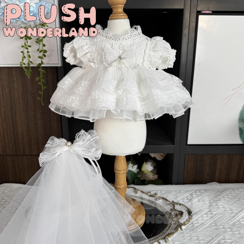 【SOFORT VERFÜGBAR】PLUSH WONDERLAND Hochzeitsprinzessinnenkleid für 20 cm Puppen