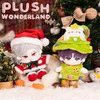 【SOFORT VERFÜGBAR】Weihnachtsanzug-Set für Plüschpuppen aus dem Wunderland (20 cm/10 cm)