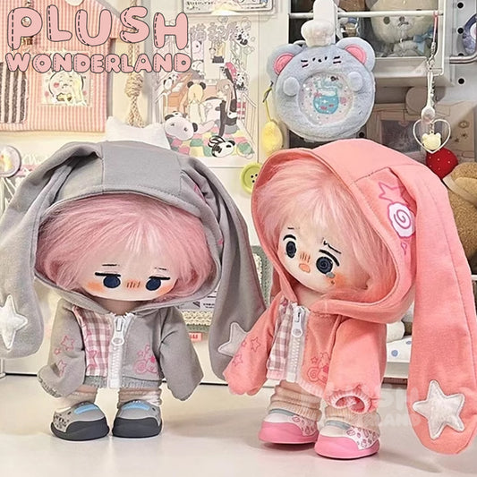 【IN STOCK】PLUSH WONDERLAND  Cute Long Ears Sweatshirt Cotton Fashion 20CM Doll Clothes