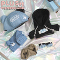 【IN STOCK】PLUSH WONDERLAND Trend Cowboy Vest Plushies Cotton Doll Clothes 20 CM