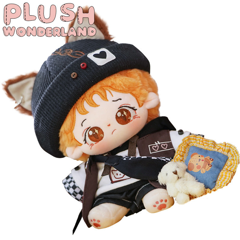 【INSTOCK】PLUSH WONDERLAND Hip Hop Fox Doll Clothes Plushie 20CM Cool