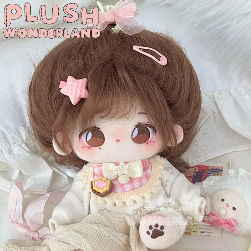 【IN STOCK】PLUSH WONDERLAND Cute Bib Plushies Cotton Doll Clothes 20CM