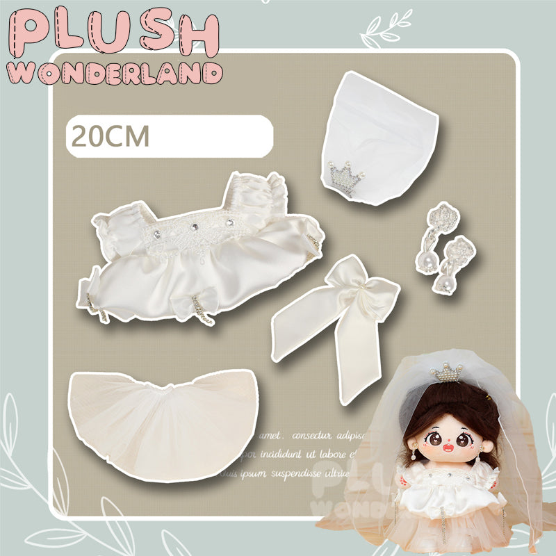 【IN STOCK】PLUSH WONDERLAND Suits And Wedding Dresses Plushies Cotton Doll Clothes 10CM/20CM