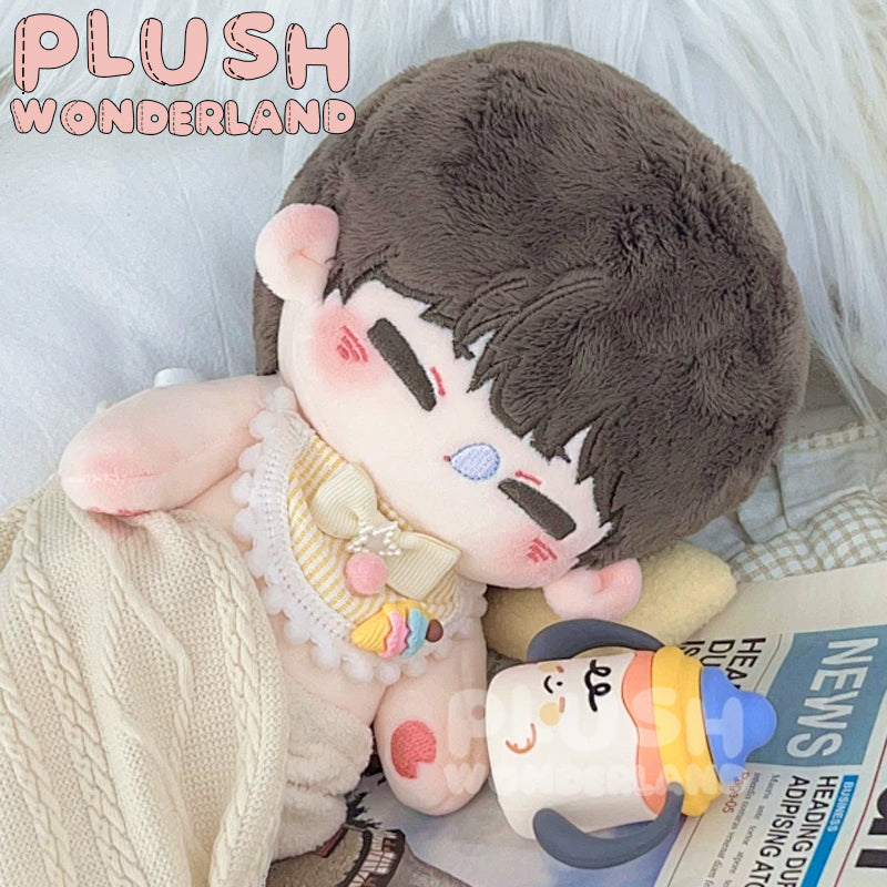 【IN STOCK】PLUSH WONDERLAND Cute Bib Plushies Cotton Doll Clothes 20CM