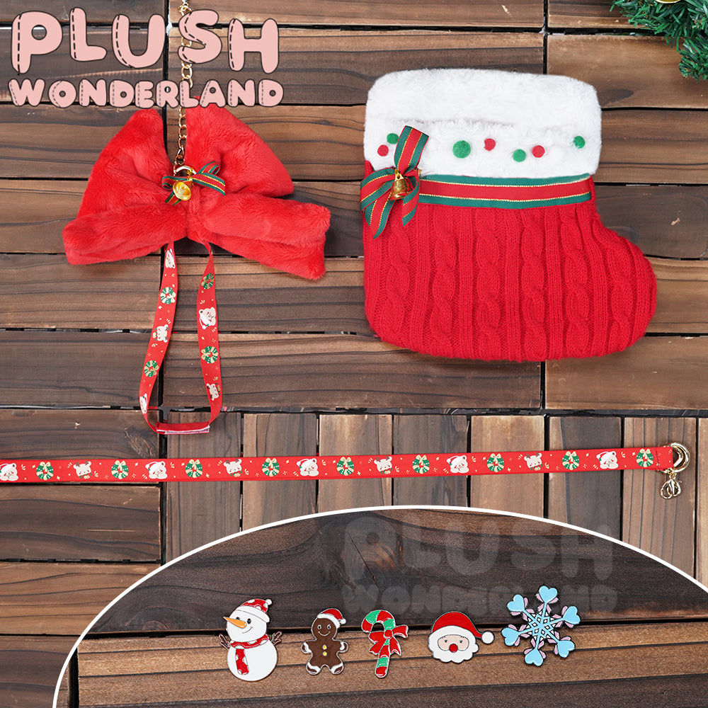 【Auf Lager】Plüsch-Weihnachtsstrümpfe aus dem Wunderland, 20 cm groß