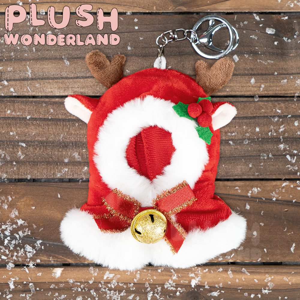 【IN STOCK】PLUSH WONDERLAND Christmas Cape/ Elk /Snowman Cotton Doll Clothes 10CM Keychain