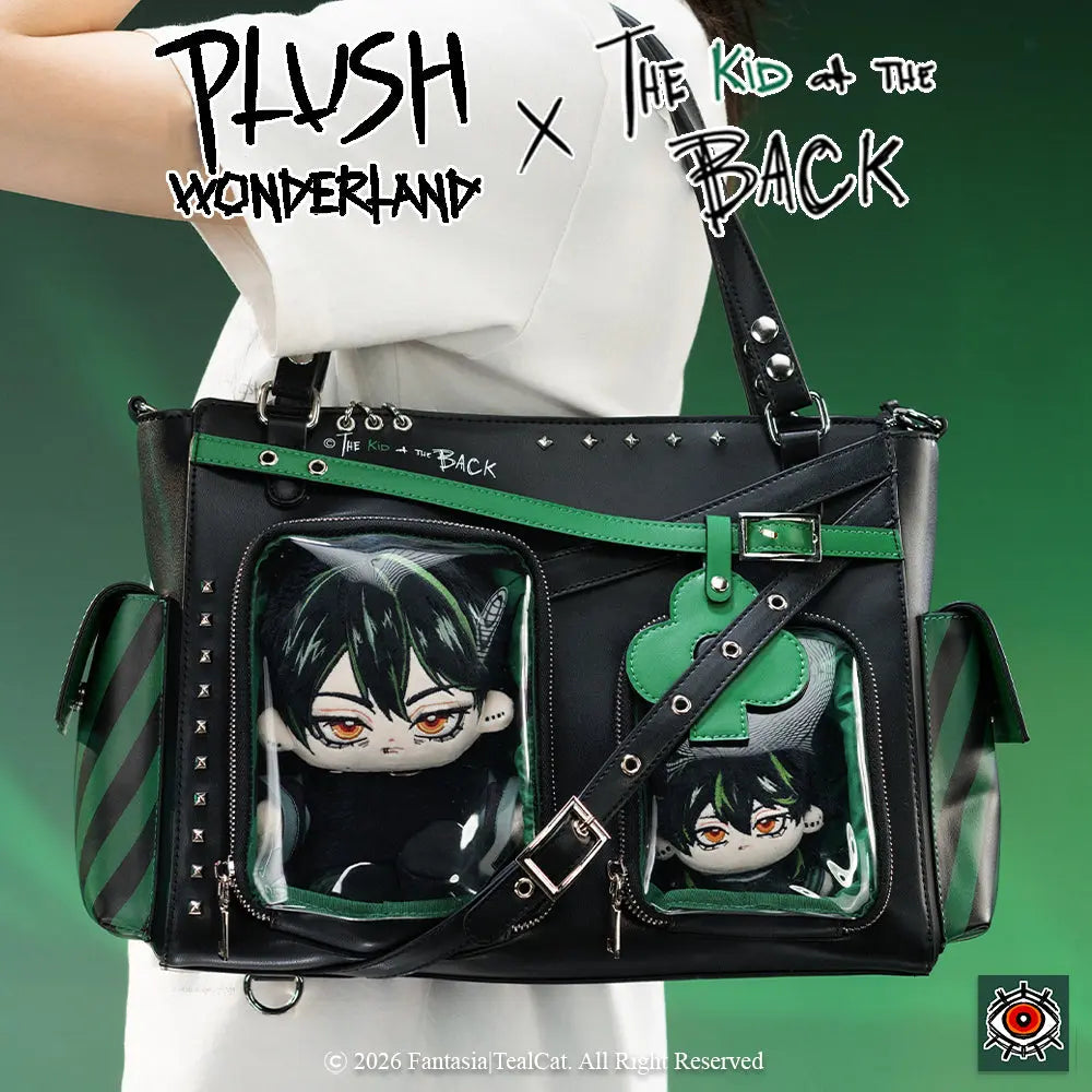 【Authorized】【PRESALE】PLUSH WONDERLAND The Kid at the Back Solivan Brugmansia Impression Ita Bag   【Authorized】【PRESALE】PLUSH WONDERLAND The Kid at the Back Solivan Brugmansia Impression Ita Bag