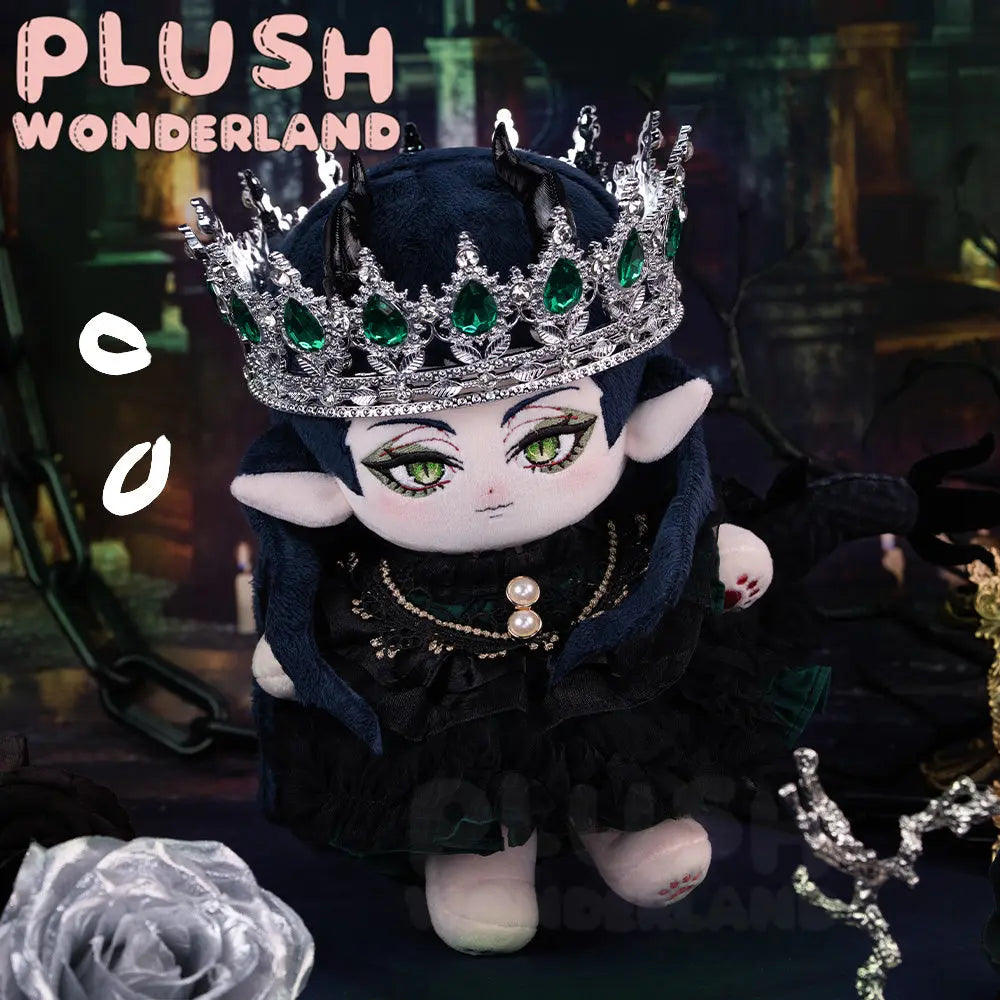 【PRESALE】PLUSH WONDERLAND Black Dragon Queen Plushie 20CM Cotton Doll FANMADE - plushwonderland