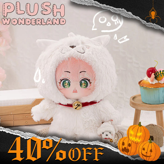 【Halloween 40% OFF】【Last Batch】【In Stock】PLUSH WONDERLAND mind reading girl Cute Doll Plushie 20CM FANMADE