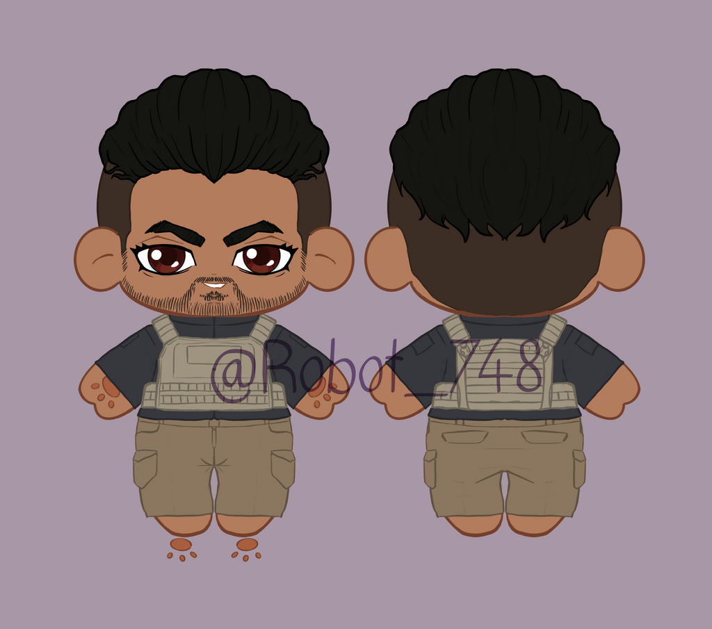 【Poll-Failed】PLUSH WONDERLAND Colonel Cotton 20CM Doll FANMADE COD