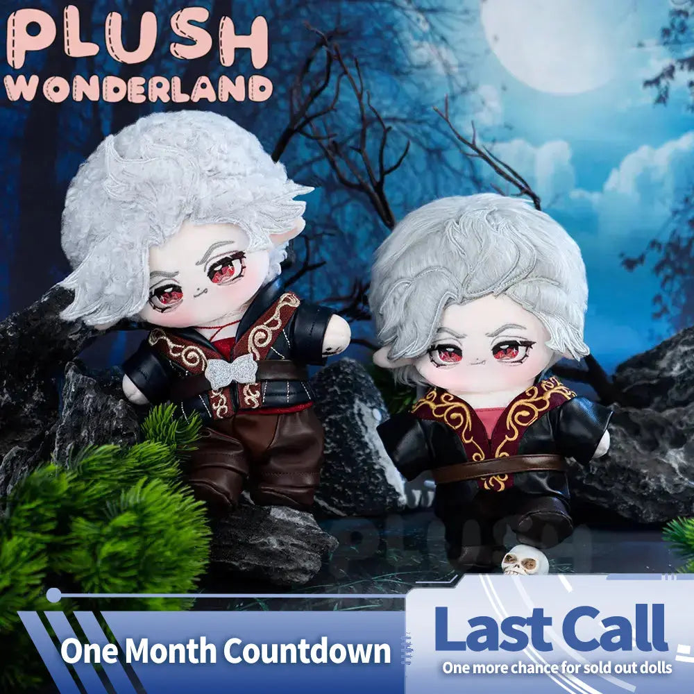 【Agotado】Peluche WONDERLAND Plushie El Elfo Pálido Muñeco de 20CM HECHO POR FANS