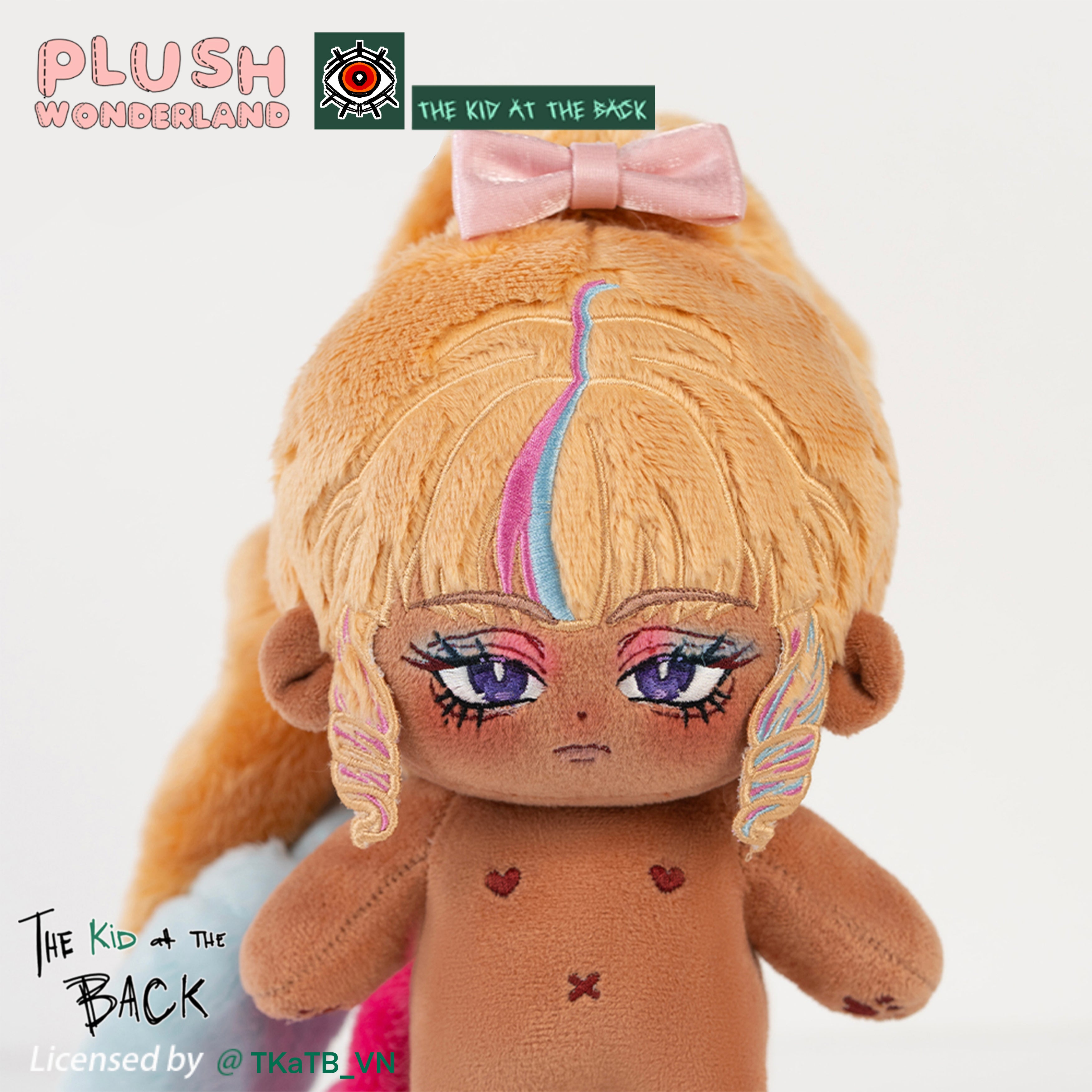 【Poll-Failed】【Authorized】PLUSH WONDERLAND The Kid at the Back Brittney Claire Plushie 20CM Doll FANMADE