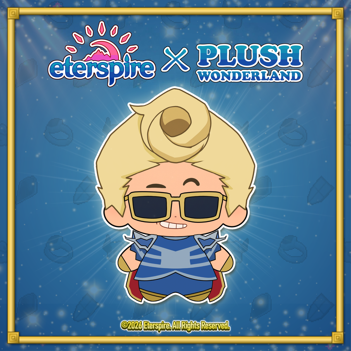[10CM Doll] [Authorized] Eterspire Captain Suller Plushie Keychain