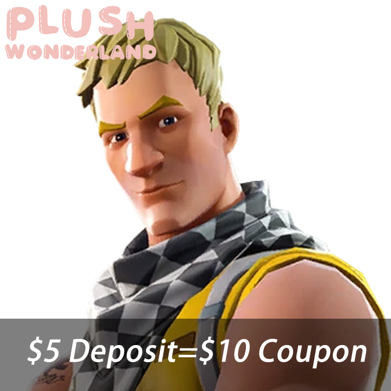 【INTEREST CHECK】【POLL】【DEPOSIT】PLUSH WONDERLAND Fortnite Cabbie Plushie 20CM Cotton Doll