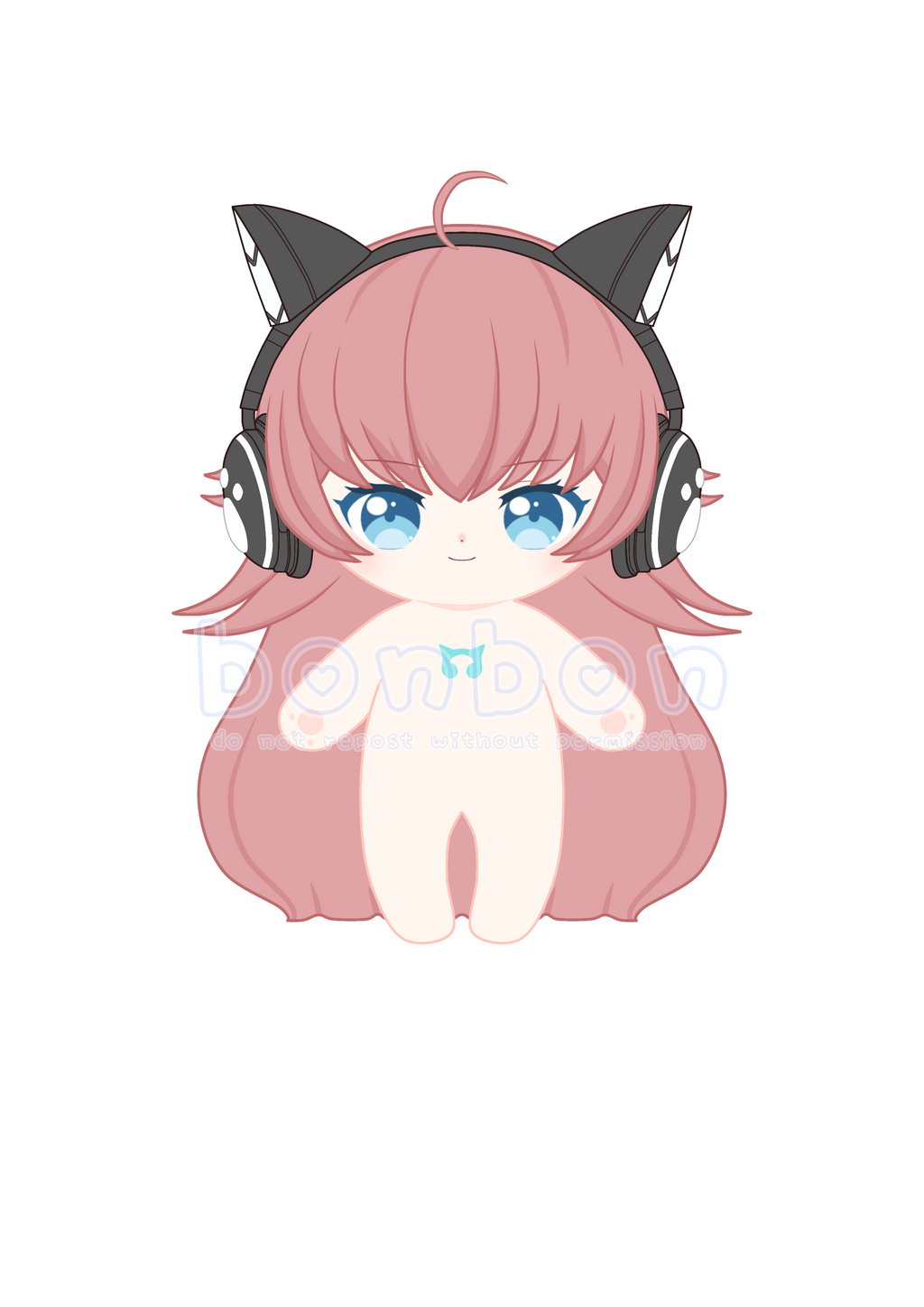【Poll-Failed】PLUSH WONDERLAND Cat-Ear DJ Plushie Cotton Doll 20CM FANMADE