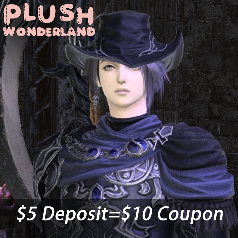 【INTEREST CHECK】【POLL】【DEPOSIT】PLUSH WONDERLAND Void Black Robe Plushie  20CM Cotton Doll
