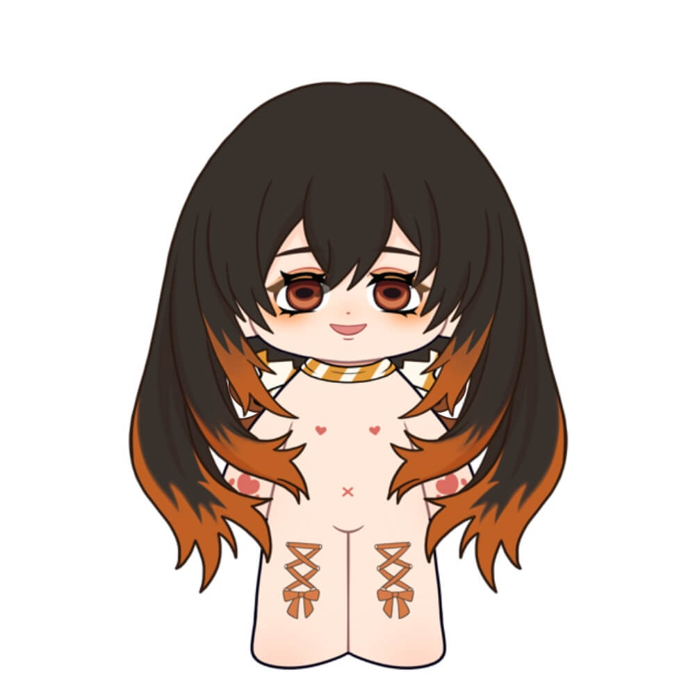 【Plushie Design】PLUSH WONDERLAND The Tower Girl 20CM Cotton Doll FANMADE