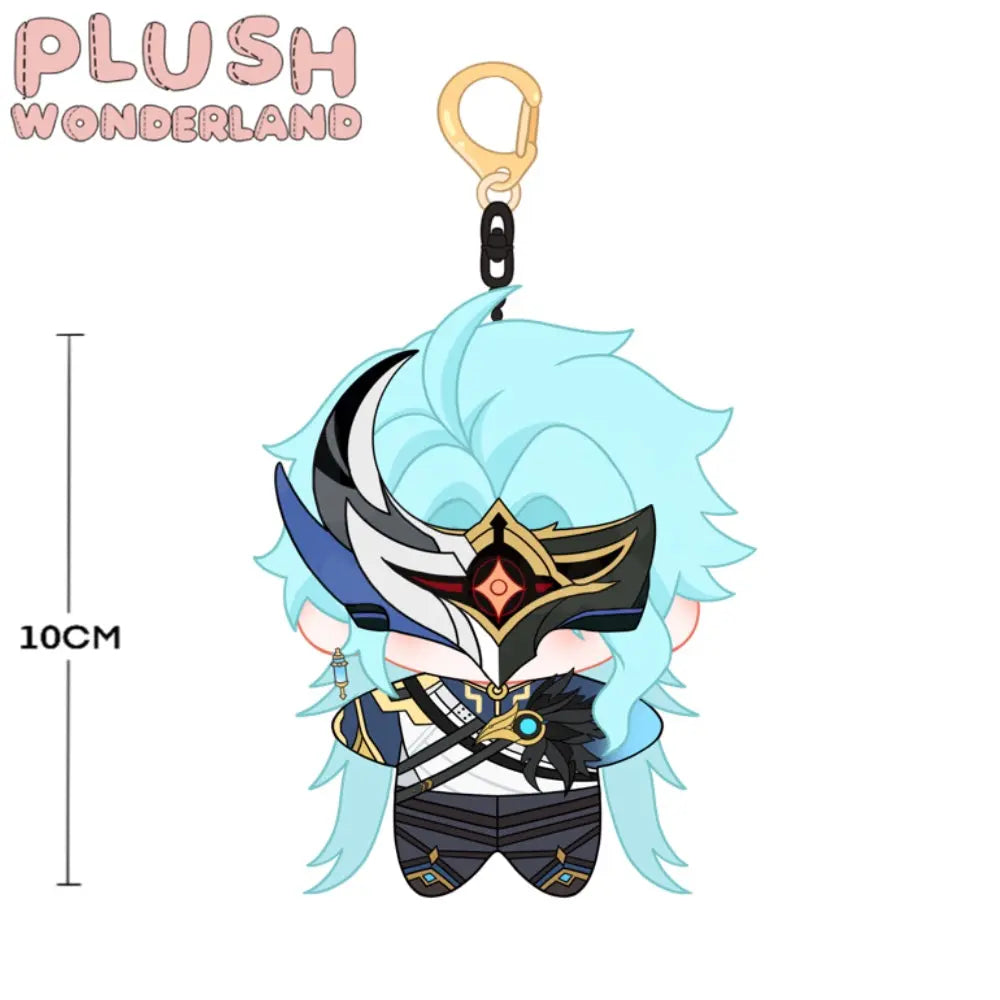 【Plush Design】PLUSH WONDERLAND Slice Man 10CM Doll Pendant Keychain FANMADE   【Plush Design】PLUSH WONDERLAND Slice Man 10CM Doll Pendant Keychain FANMADE