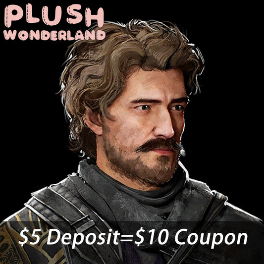 【INTEREST CHECK】【POLL】【DEPOSIT】PLUSH WONDERLAND The man with a Moustache 20CM Cotton Doll