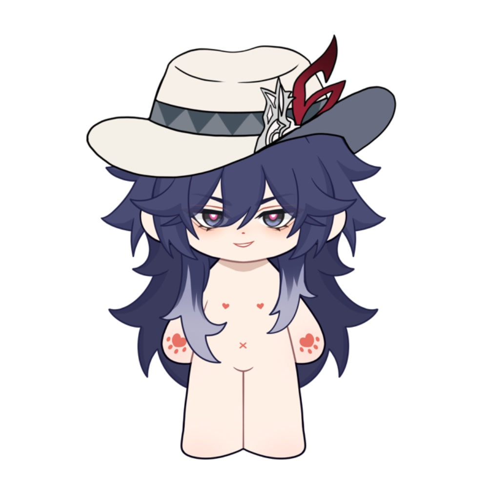 【Plushie Design】PLUSH WONDERLAND White Hatter 20CM Cotton Doll FANMADE