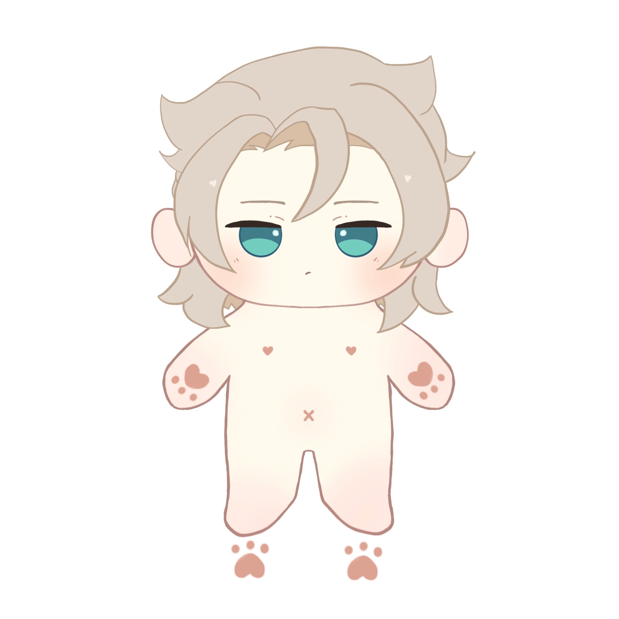 【Umfrage gescheitert】Plüsch-Wunderland-Kunstmann, bedruckter Plüschkörper, 10 cm, Fan-Herstellung