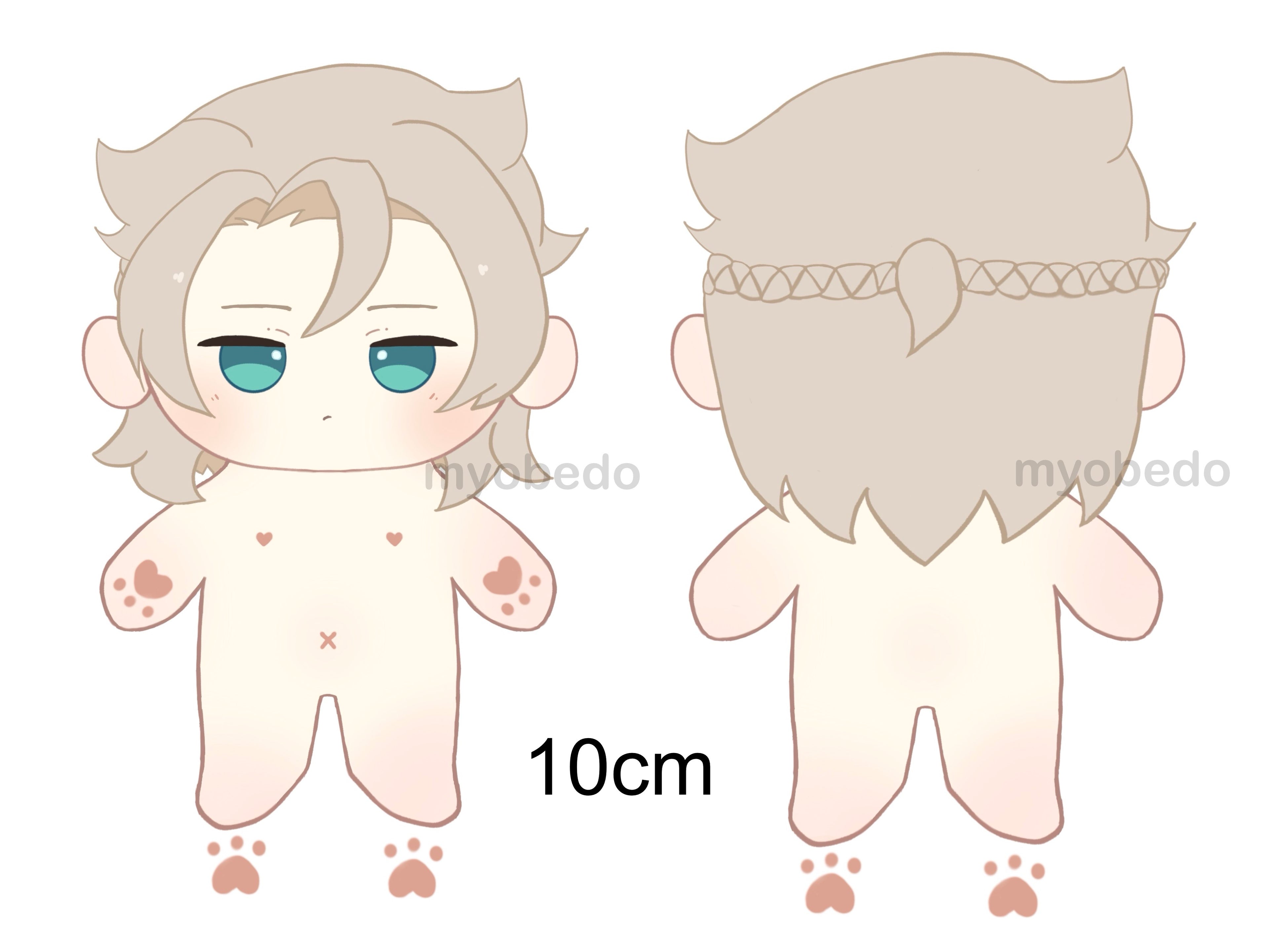 【Umfrage gescheitert】Plüsch-Wunderland-Kunstmann, bedruckter Plüschkörper, 10 cm, Fan-Herstellung