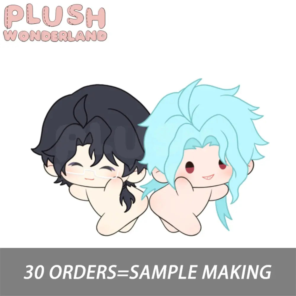【Plushie Design】PLUSH WONDERLAND Slice Man and Panfugui Magnetic 10CM Plush Pendant
