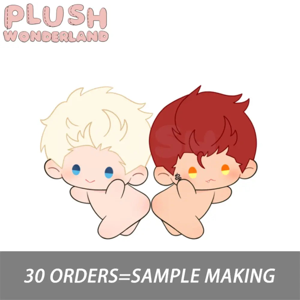 【Plushie Design】PLUSH WONDERLAND Angel and Demon Magnetic 10CM Plush Pendant
