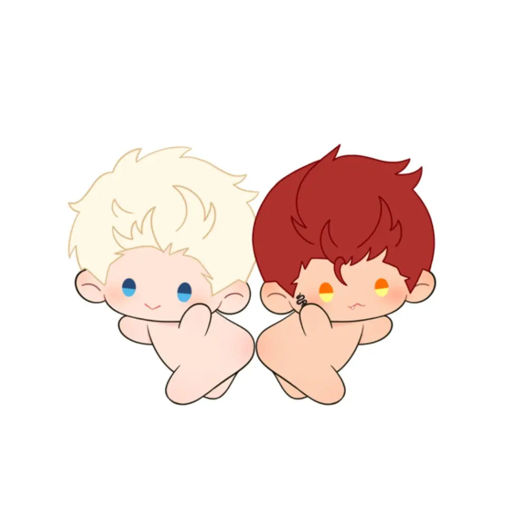 【Plushie Design】PLUSH WONDERLAND Angel and Demon Magnetic 10CM Plush Pendant