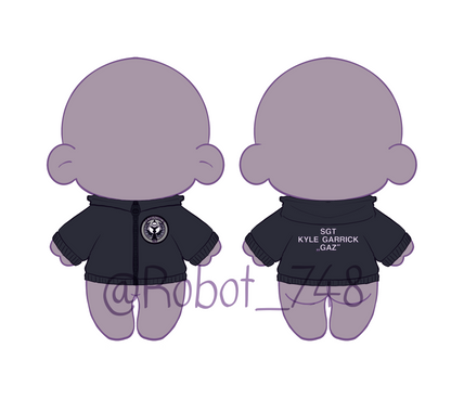 【Plushie Design】PLUSH WONDERLAND Plushie Cotton Doll 20CM Clothes Hoodie FANMADE COD