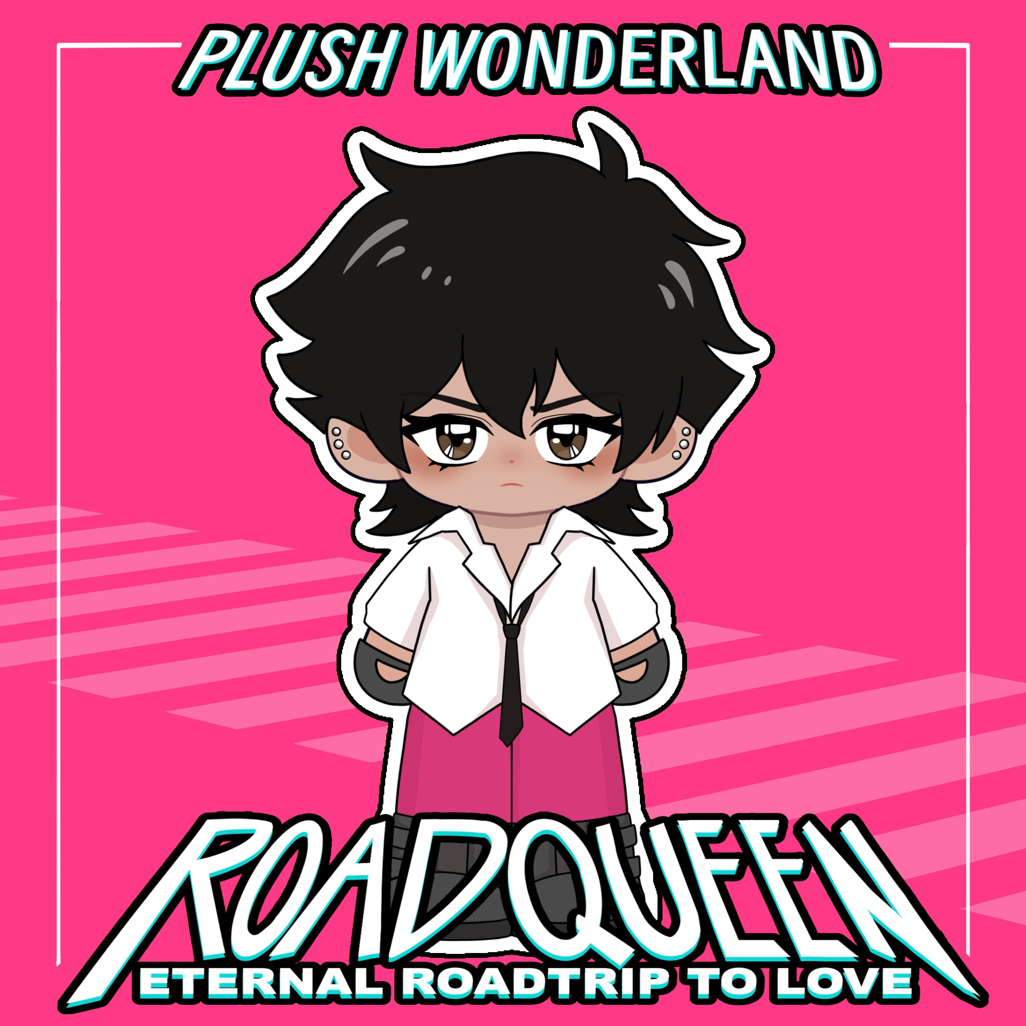 【UMFRAGE FEHLGESCHLAGEN】【Autorisiert】PLUSH WONDERLAND ROADQUEEN: Eternal Roadtrip to Love Leo Plüschtier aus Baumwolle