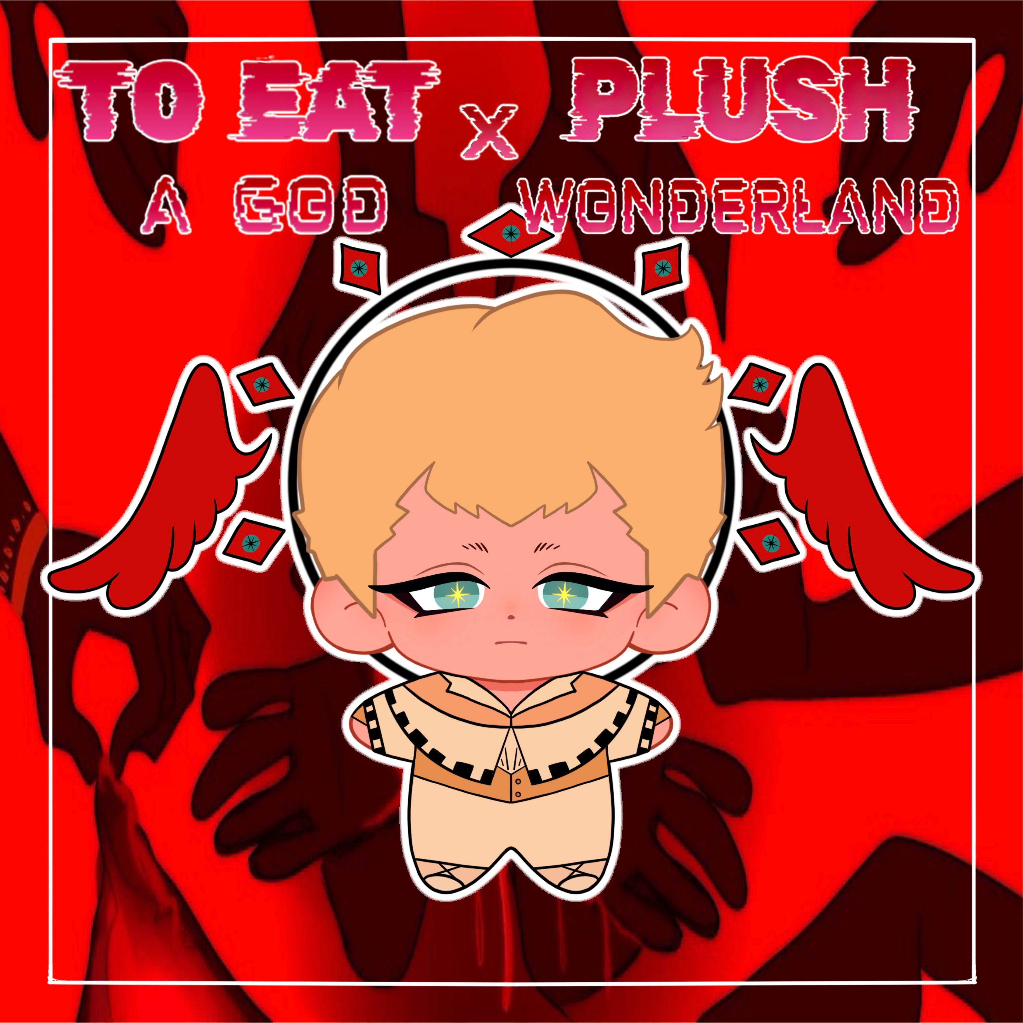 【PRESALE】【Authorized】PLUSH WONDERLAND To Eat A God Nulla/Unum/Septem Plushie 10CM Doll Pendant Keychain