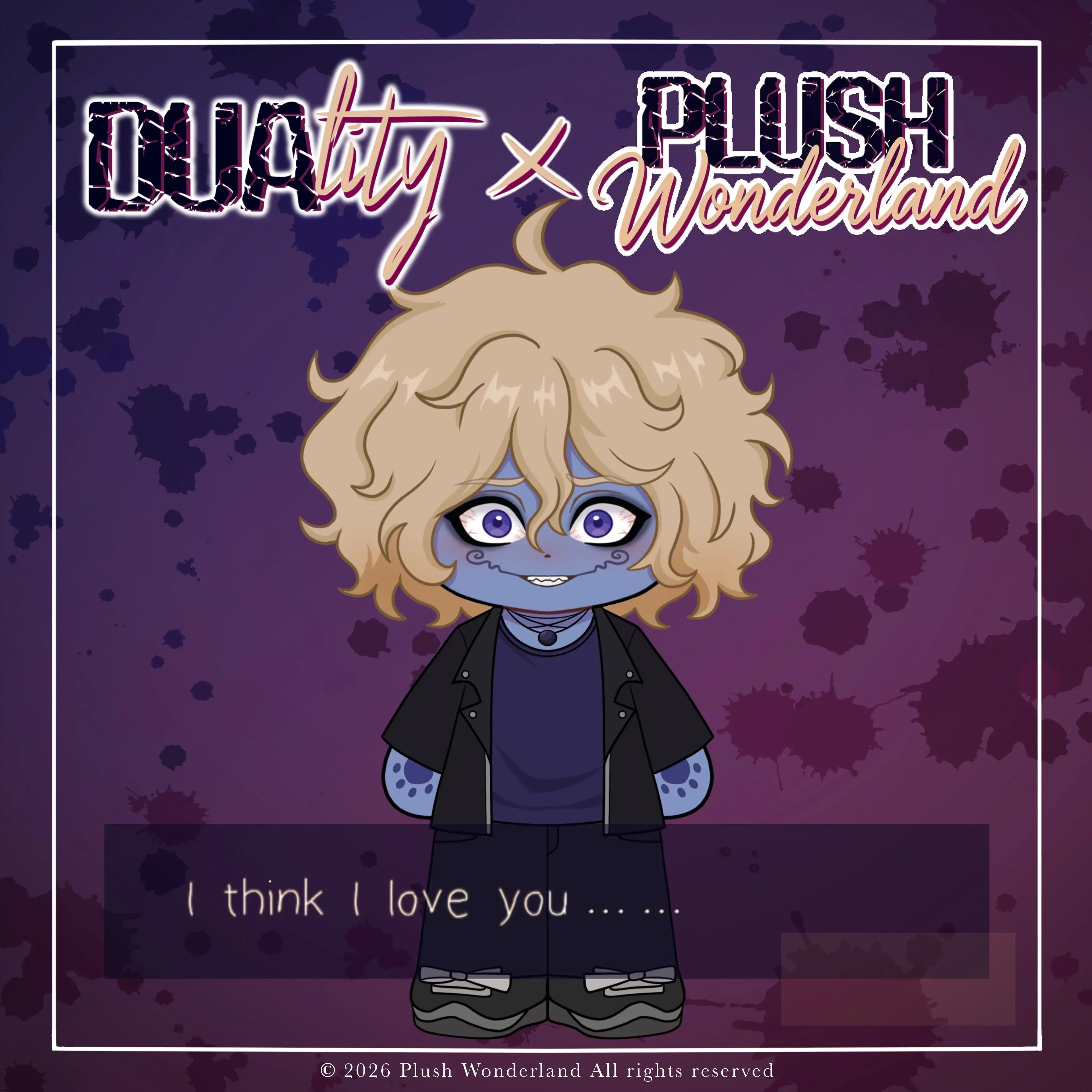 【PRESALE】【Authorized】PLUSH WONDERLAND Duality Tenebris 20CM Plushie Cotton Doll