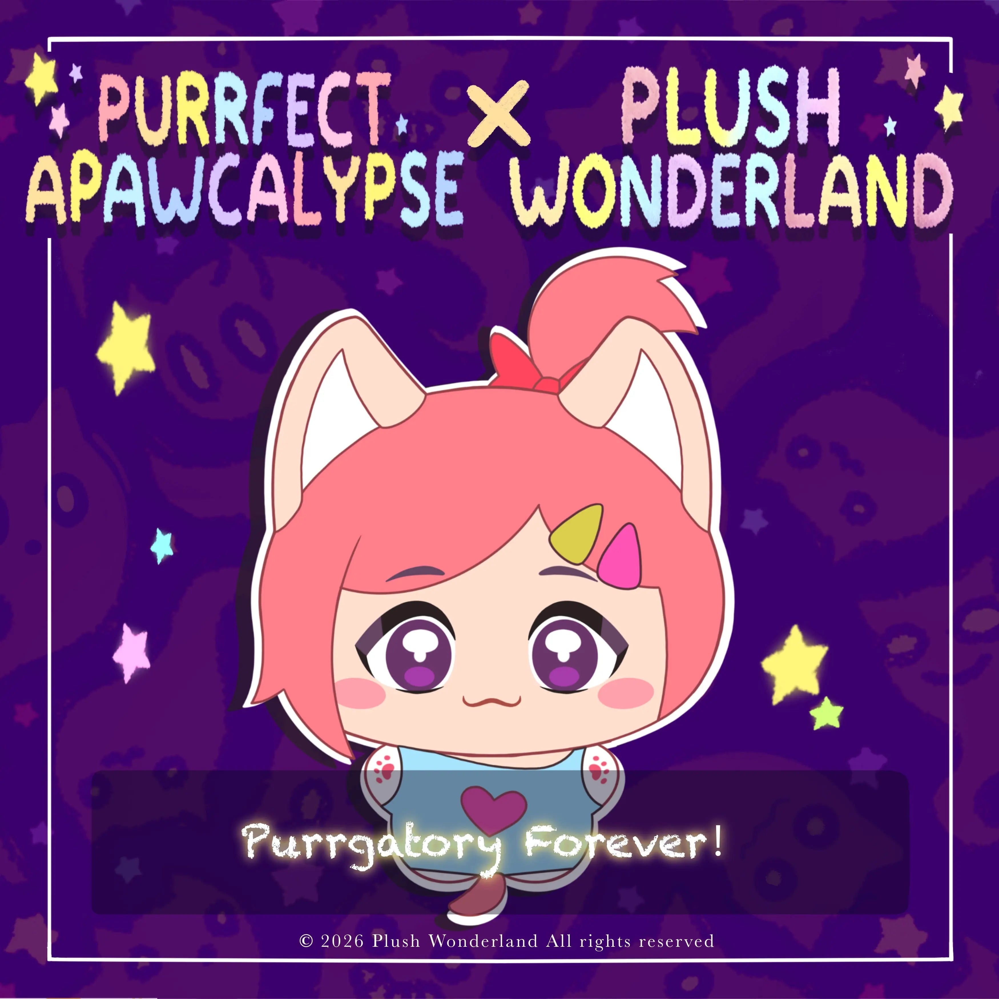 【PRESALE】【Authorized】PLUSH WONDERLAND Perfect Apawcalypse 10CM Plushie Cotton Doll