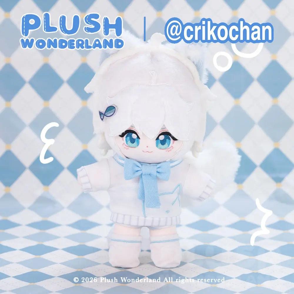 【VORVERKAUF】【Autorisierter Händler】PLUSH WONDERLAND X Crikochan 20 cm Plüschtier aus Baumwolle