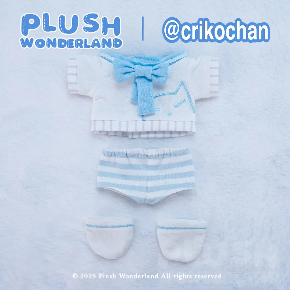 【VORVERKAUF】【Autorisierter Händler】PLUSH WONDERLAND X Crikochan 20 cm Plüschtier aus Baumwolle
