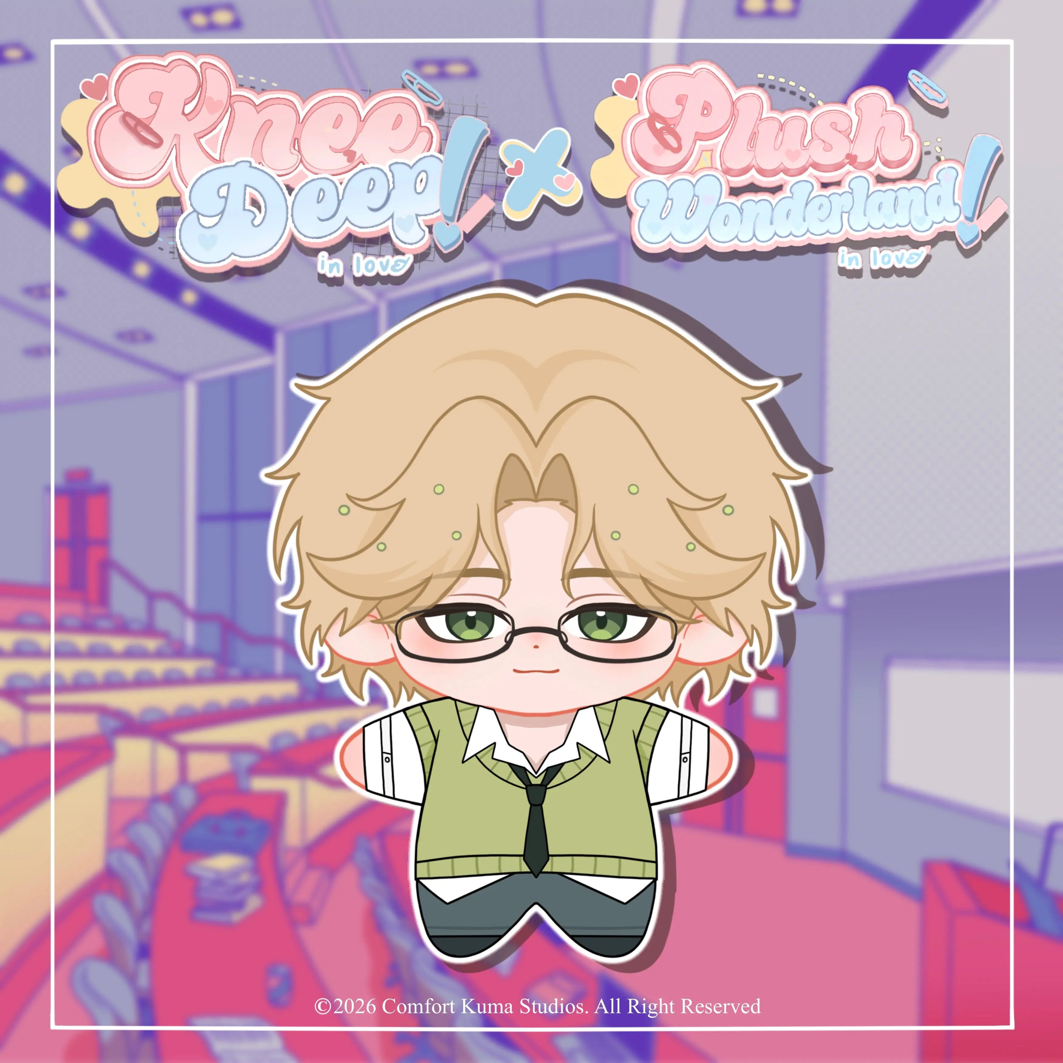 【PRESALE】【Authorized】PLUSH WONDERLAND Knee Deep Milo/Rylee/Anthony 10CM Plushie Cotton Doll   【PRESALE】【Authorized】PLUSH WONDERLAND Knee Deep Milo/Rylee/Anthony 10CM Plushie Cotton Doll