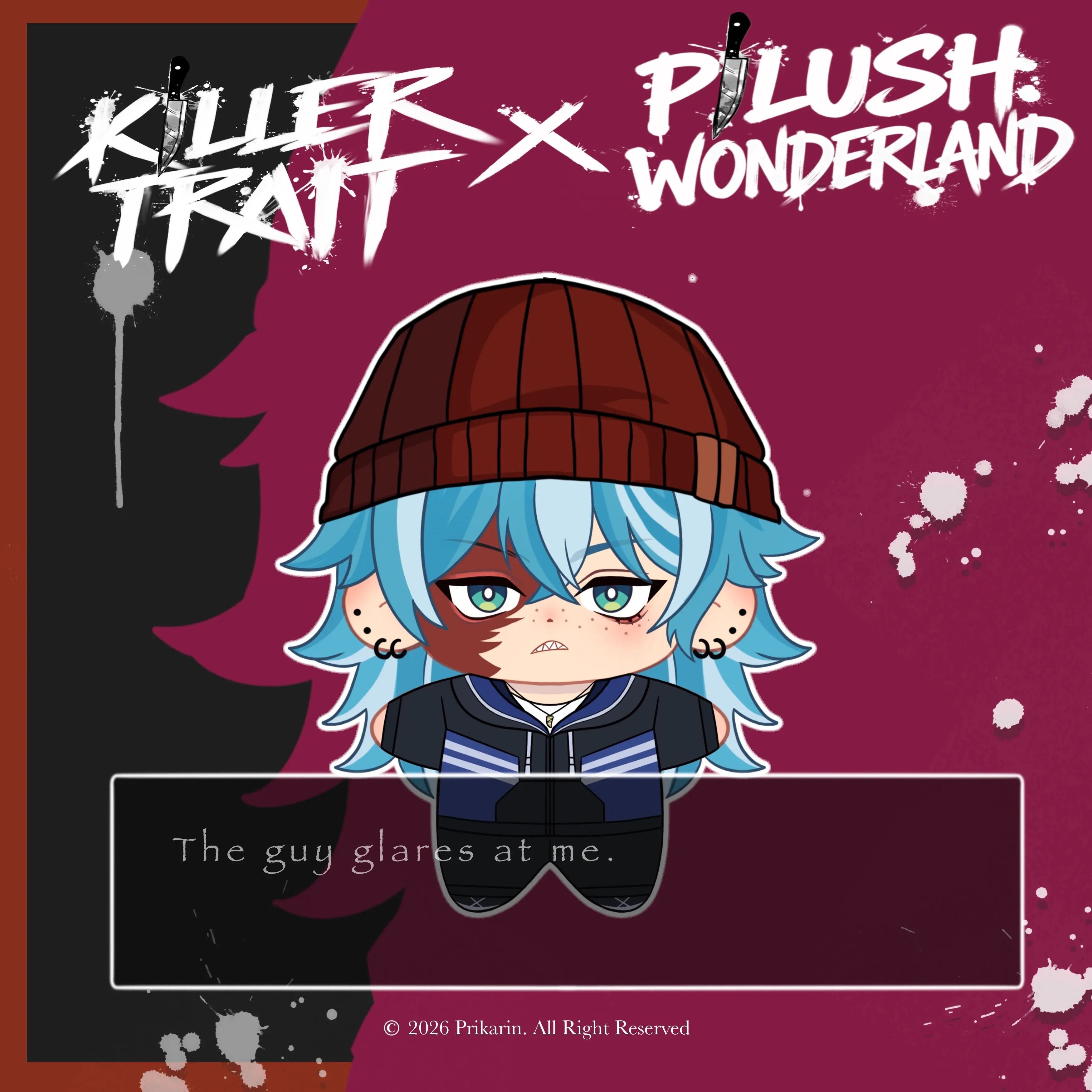 【PRESALE】【Authorized】PLUSH WONDERLAND Killer Trait Oz 10CM Plushie Cotton Doll