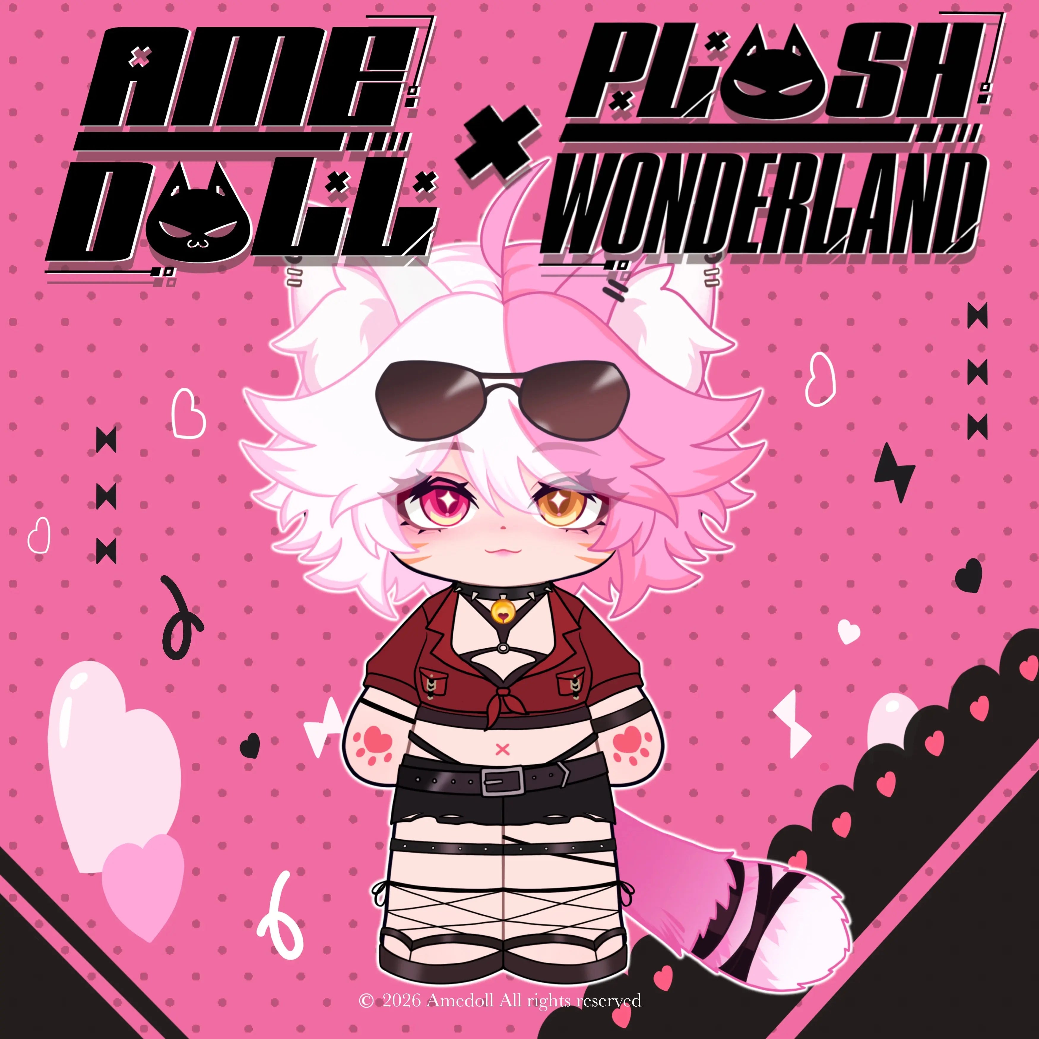 【PRESALE】【Authorized】PLUSH WONDERLAND Amedoll Plushie Cotton Doll   【PRESALE】【Authorized】PLUSH WONDERLAND Amedoll Plushie Cotton Doll