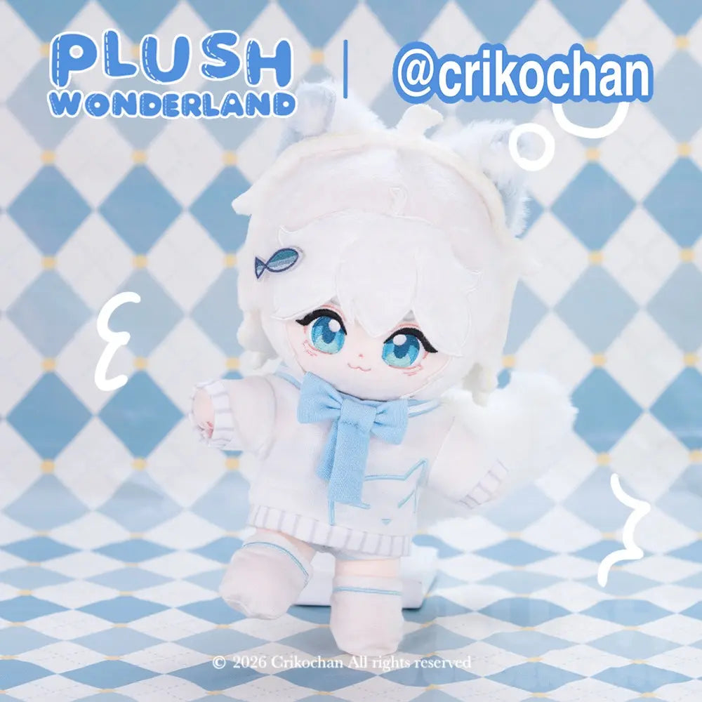 【In Stock】【Authorized】PLUSH WONDERLAND X Crikochan 20CM Plushie Cotton Doll
