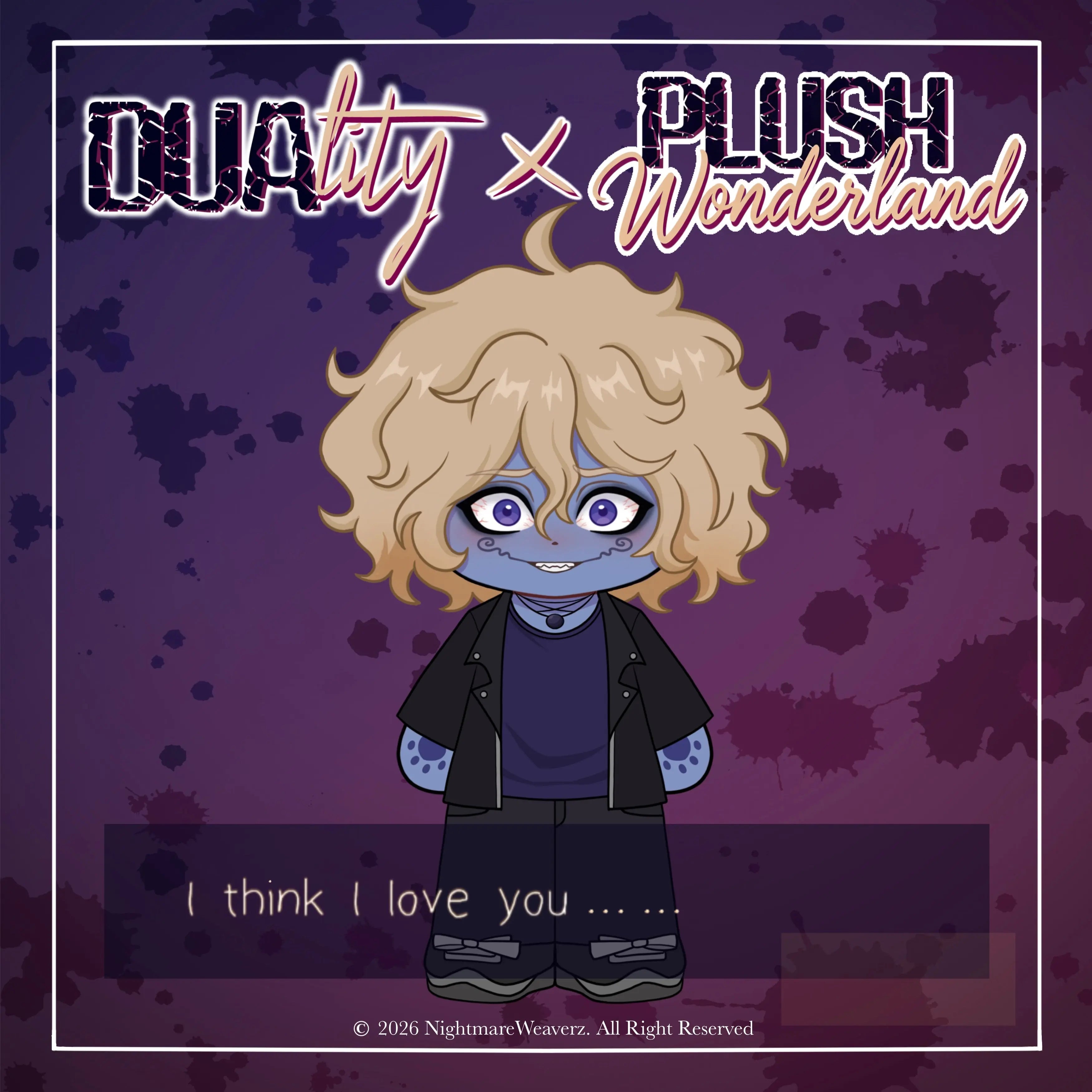 【PRESALE】【Authorized】PLUSH WONDERLAND Duality Tenebris 20CM Plushie Cotton Doll