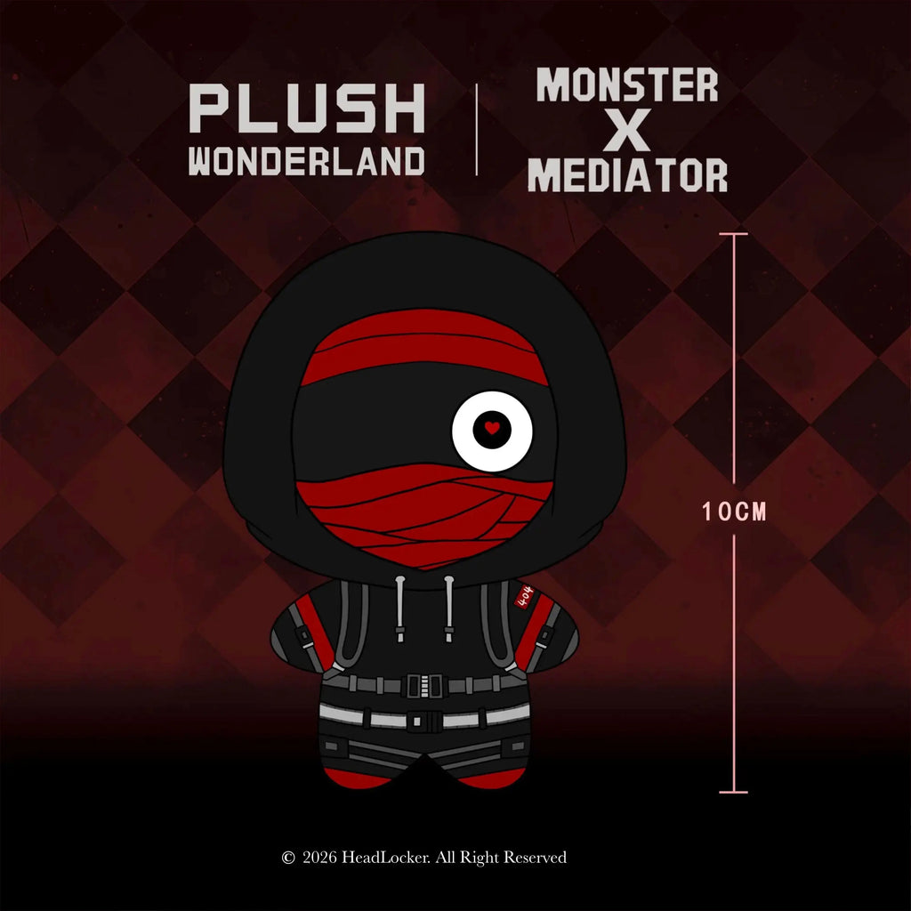 【PRESALE】【Authorized】【10CM Doll】PLUSH WONDERLAND Monster X Mediator NauseAxe404 Plushie 10CM Doll Pendant Keychain   【PRESALE】【Authorized】【10CM Doll】PLUSH WONDERLAND Monster X Mediator NauseAxe404 Plushie 10CM Doll Pendant Keychain