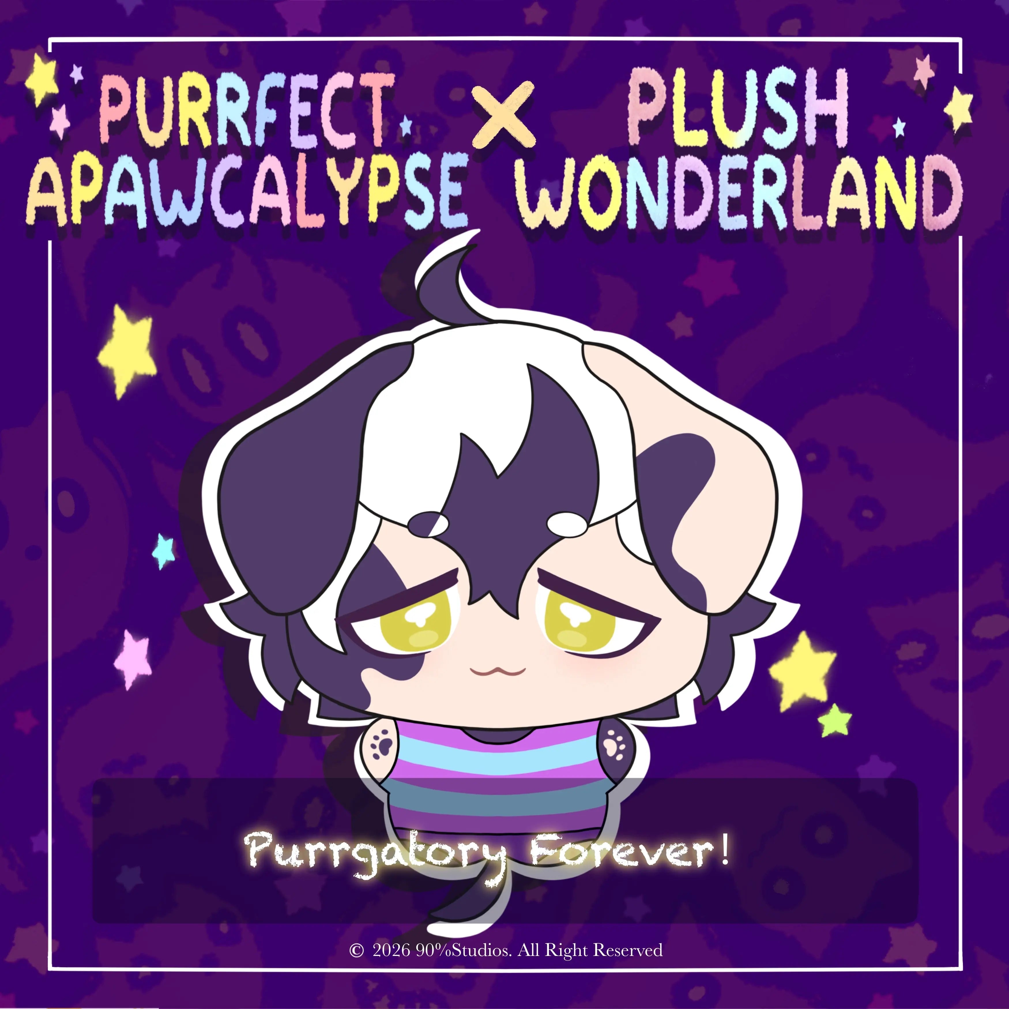【PRESALE】【Authorized】PLUSH WONDERLAND Purrfect Apawcalypse 10CM Plushie Cotton Doll   【PRESALE】【Authorized】PLUSH WONDERLAND Purrfect Apawcalypse 10CM Plushie Cotton Doll