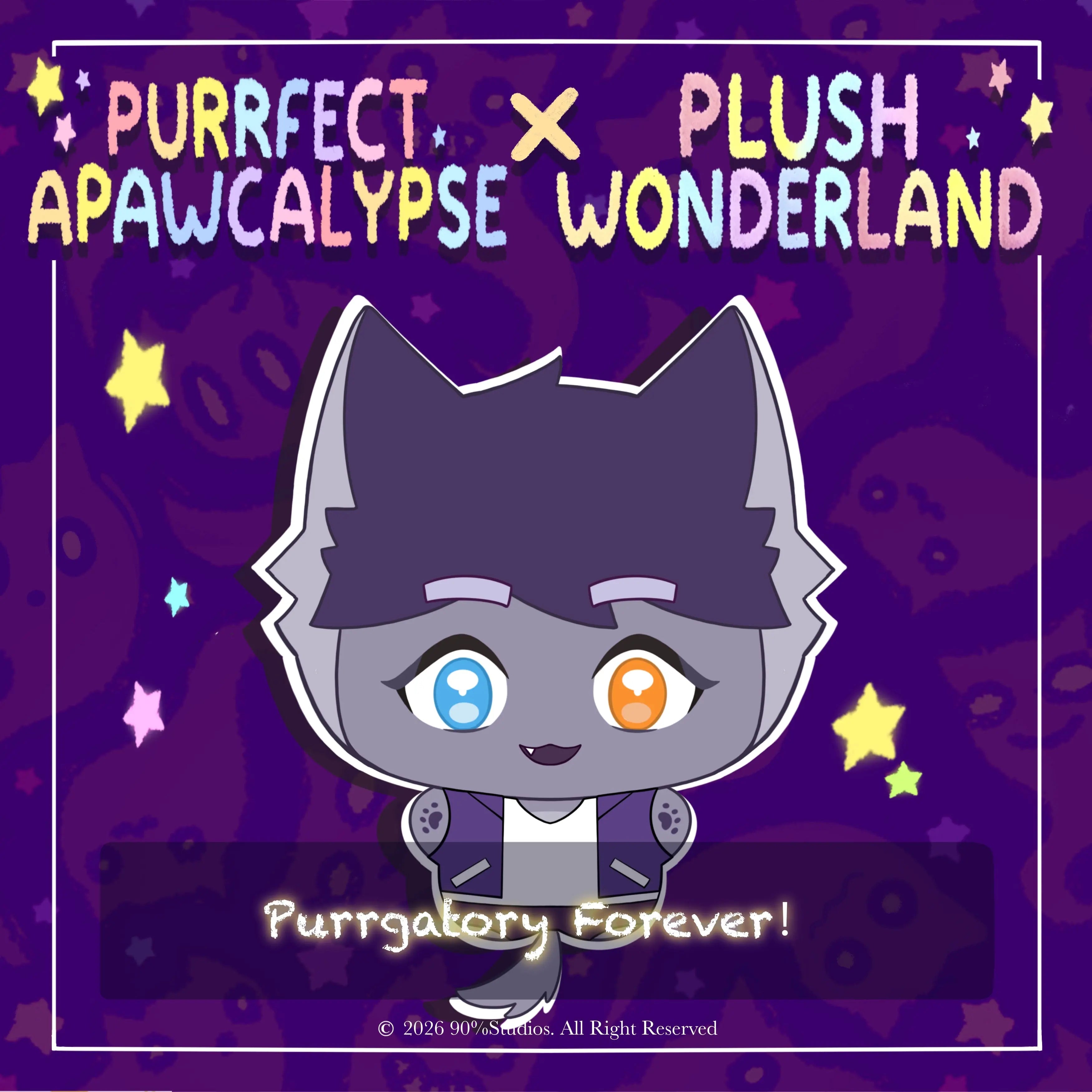 【PRESALE】【Authorized】PLUSH WONDERLAND Purrfect Apawcalypse 10CM Plushie Cotton Doll   【PRESALE】【Authorized】PLUSH WONDERLAND Purrfect Apawcalypse 10CM Plushie Cotton Doll
