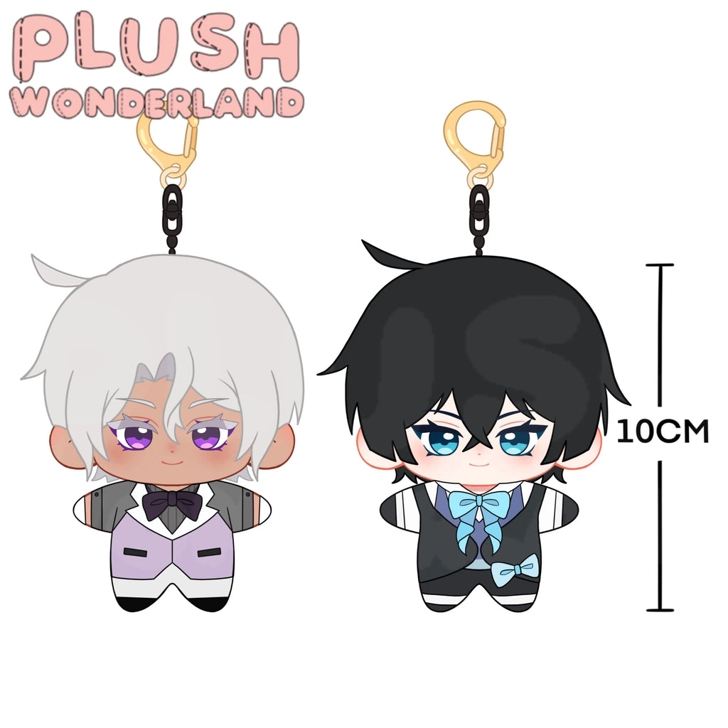 【Plush Design】PLUSH WONDERLAND White Chocolate/Blue-eyed Vampire 10CM Doll Pendant Keychain FANMADE   【Plush Design】PLUSH WONDERLAND White Chocolate/Blue-eyed Vampire 10CM Doll Pendant Keychain FANMADE